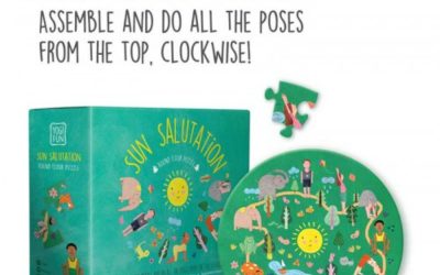 Yogi Fun Yoga Sun Salutation Puzzle
