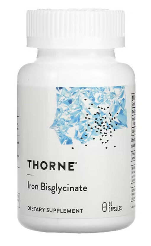Bottle of Thorne Iron Bisglycinate
