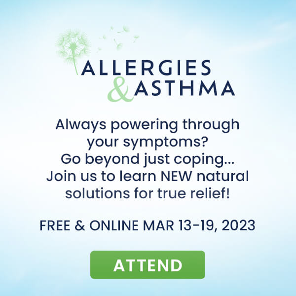 Allergies and Asthma Webinar. Free & Online March 13-19, 2023