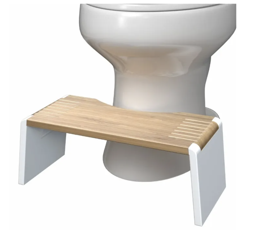 Squatty potty bamboo folding toilet stool