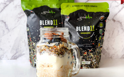Blend 11: Low carb, gluten free bircher muesli